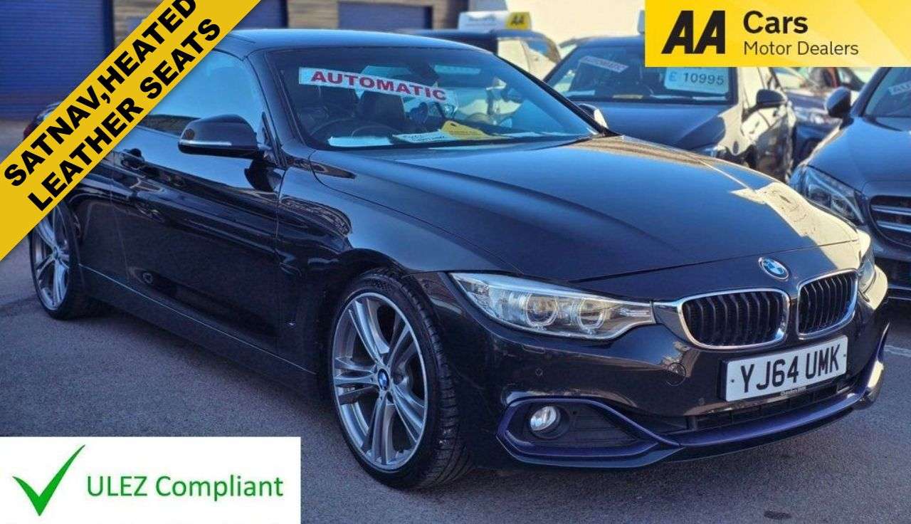 A 2014 BMW 4 SERIES AUTOMATIC 2.0 428i Sport Convertible 2dr Petrol Auto Euro 6 (s/s) (245 ps) A 2014 BMW 4 SERIES AUTOMATIC 2.0 428i Sport Convertible 2dr Petrol Auto Euro 6 (s/s) (245 ps)