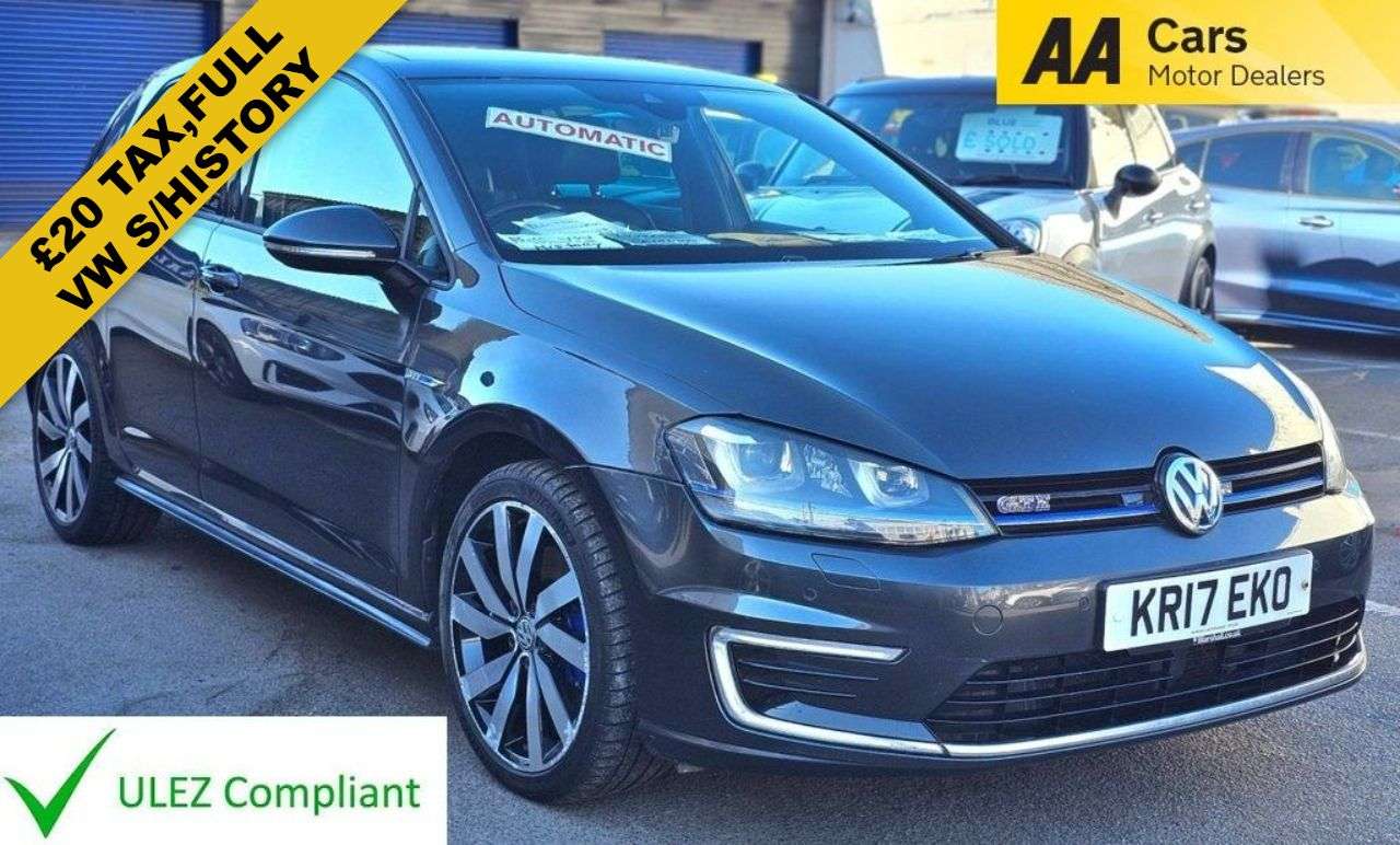 A 2017 VOLKSWAGEN GOLF AUTOMATIC 1.4 TSI 8.7kWh GTE Hatchback 5dr Petrol Plug-in Hybrid DSG Euro 6 A 2017 VOLKSWAGEN GOLF AUTOMATIC 1.4 TSI 8.7kWh GTE Hatchback 5dr Petrol Plug-in Hybrid DSG Euro 6