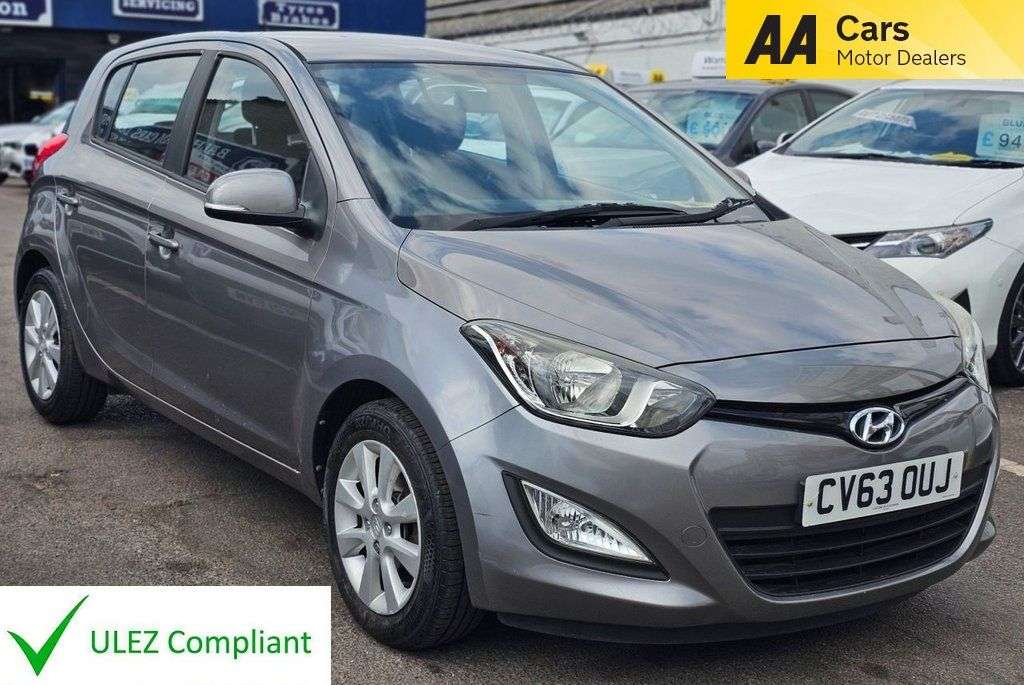 A 2013 HYUNDAI I20 1.2 Active Hatchback 5dr Petrol Manual Euro 5 (85 bhp) BLUETOOTH,USB,AUX A 2013 HYUNDAI I20 1.2 Active Hatchback 5dr Petrol Manual Euro 5 (85 bhp) BLUETOOTH,USB,AUX