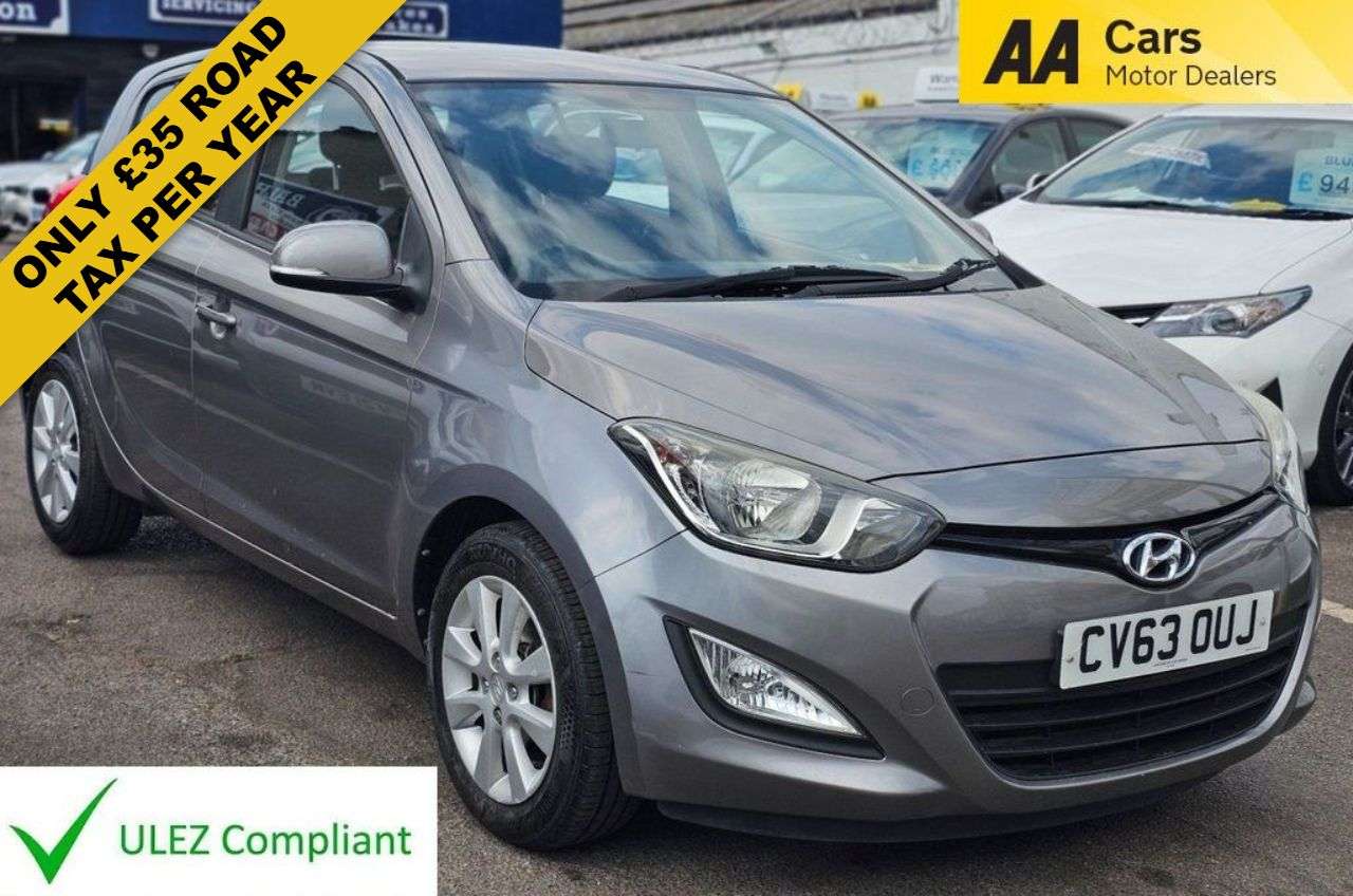 A 2013 HYUNDAI I20 1.2 Active Hatchback 5dr Petrol Manual Euro 5 (85 bhp) BLUETOOTH,USB,AUX A 2013 HYUNDAI I20 1.2 Active Hatchback 5dr Petrol Manual Euro 5 (85 bhp) BLUETOOTH,USB,AUX