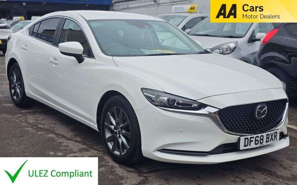 A 2019 MAZDA MAZDA6 2.0 SKYACTIV-G SE-L Nav+ Saloon 4dr Petrol Manual Euro 6 (s/s) (145 ps) SAT A 2019 MAZDA MAZDA6 2.0 SKYACTIV-G SE-L Nav+ Saloon 4dr Petrol Manual Euro 6 (s/s) (145 ps) SAT