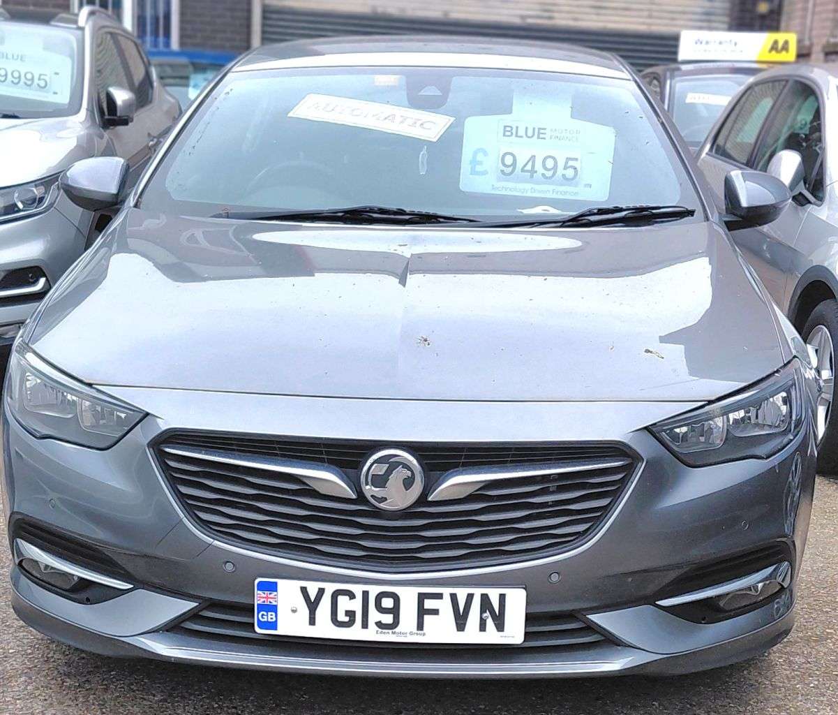 A 2019 VAUXHALL INSIGNIA AUTOMATIC 1.5i Turbo GPF SRi VX Line Nav Grand Sport 5dr Petrol Automatic E A 2019 VAUXHALL INSIGNIA AUTOMATIC 1.5i Turbo GPF SRi VX Line Nav Grand Sport 5dr Petrol Automatic E