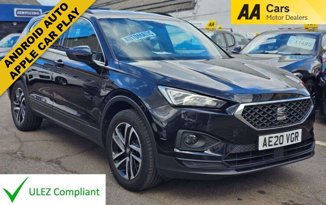 A 2020 SEAT TARRACO AUTOMATIC 1.5 TSI EVO SE Technology SUV 5dr Petrol DSG Euro 6 (s/s) (150 ps A 2020 SEAT TARRACO AUTOMATIC 1.5 TSI EVO SE Technology SUV 5dr Petrol DSG Euro 6 (s/s) (150 ps