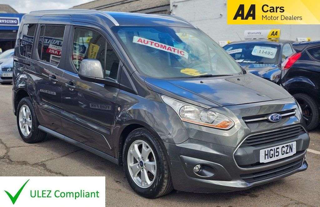 A 2015 FORD TOURNEO CONNECT 1.6 EcoBoost Titanium MPV 5dr Petrol Auto Euro 5 (150 ps) WHEELCHAIR ACCESS A 2015 FORD TOURNEO CONNECT 1.6 EcoBoost Titanium MPV 5dr Petrol Auto Euro 5 (150 ps) WHEELCHAIR ACCESS