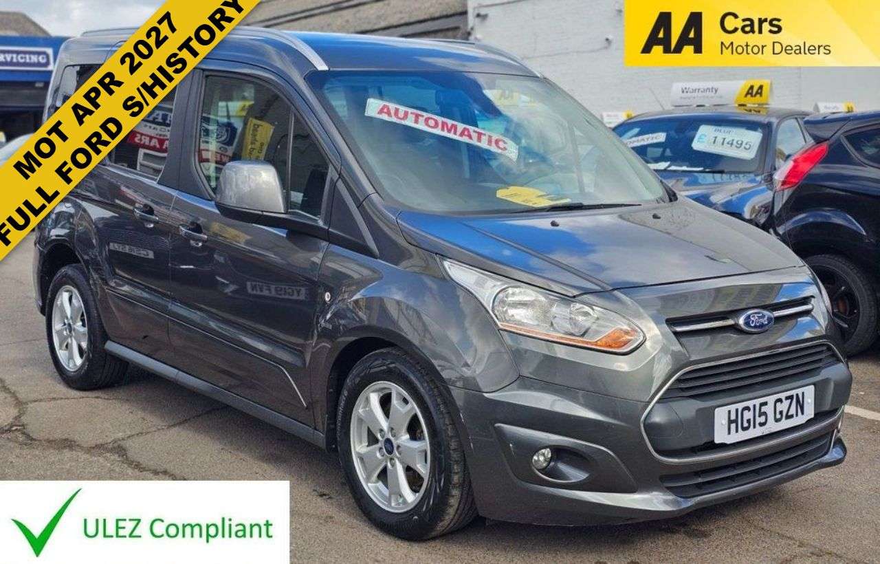 A 2015 FORD TOURNEO CONNECT 1.6 EcoBoost Titanium MPV 5dr Petrol Auto Euro 5 (150 ps) WHEELCHAIR ACCESS A 2015 FORD TOURNEO CONNECT 1.6 EcoBoost Titanium MPV 5dr Petrol Auto Euro 5 (150 ps) WHEELCHAIR ACCESS