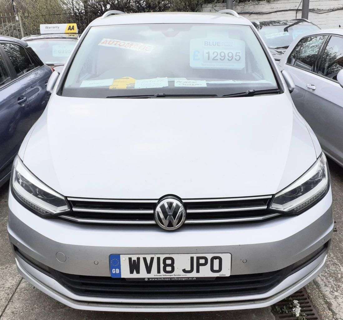 A 2018 VOLKSWAGEN TOURAN AUTOMATIC 1.4 TSI SEL MPV 5dr Petrol DSG Euro 6 (s/s) (150 ps) ANDROID AUTO A 2018 VOLKSWAGEN TOURAN AUTOMATIC 1.4 TSI SEL MPV 5dr Petrol DSG Euro 6 (s/s) (150 ps) ANDROID AUTO