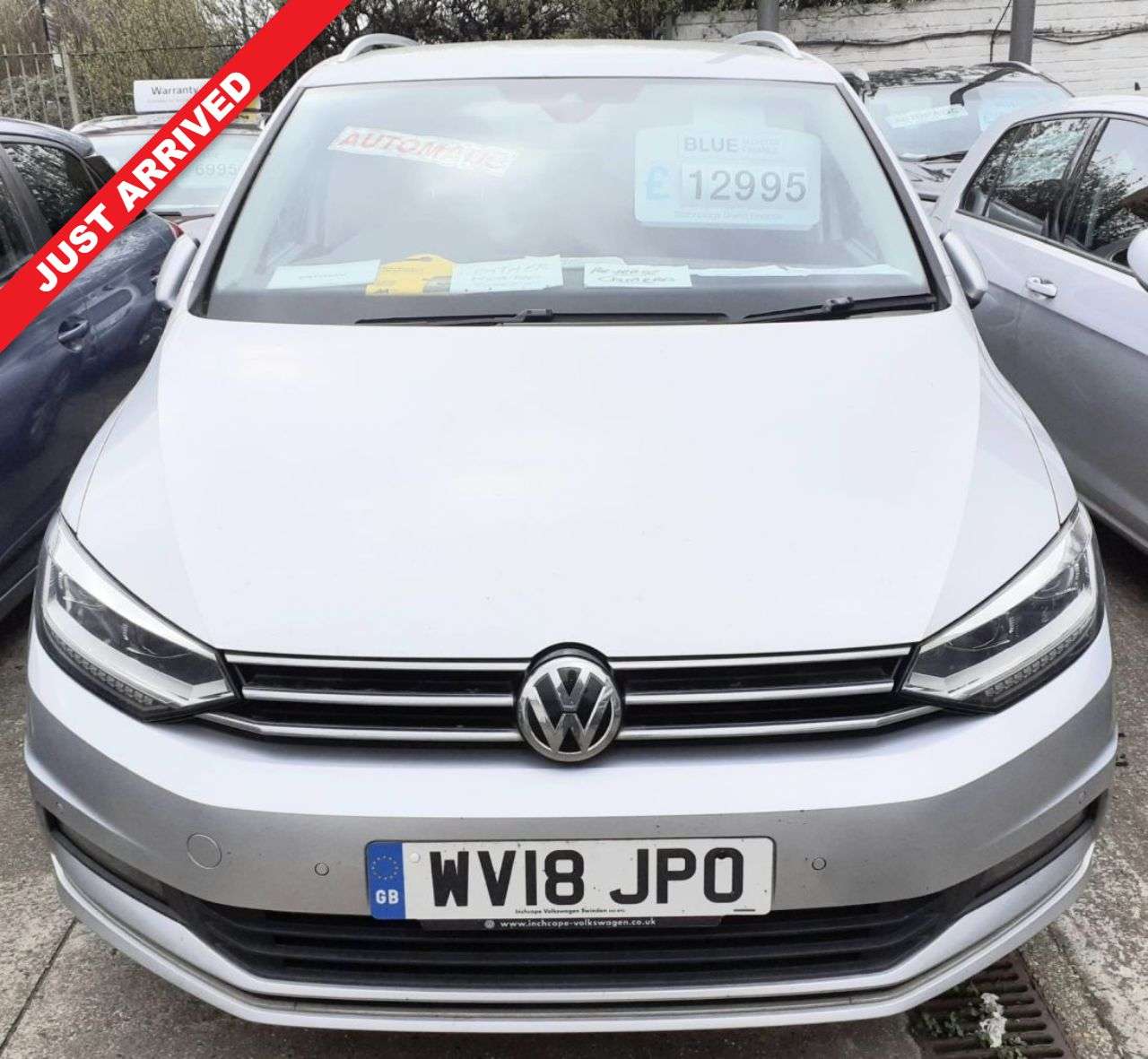 A 2018 VOLKSWAGEN TOURAN AUTOMATIC 1.4 TSI SEL MPV 5dr Petrol DSG Euro 6 (s/s) (150 ps) ANDROID AUTO A 2018 VOLKSWAGEN TOURAN AUTOMATIC 1.4 TSI SEL MPV 5dr Petrol DSG Euro 6 (s/s) (150 ps) ANDROID AUTO