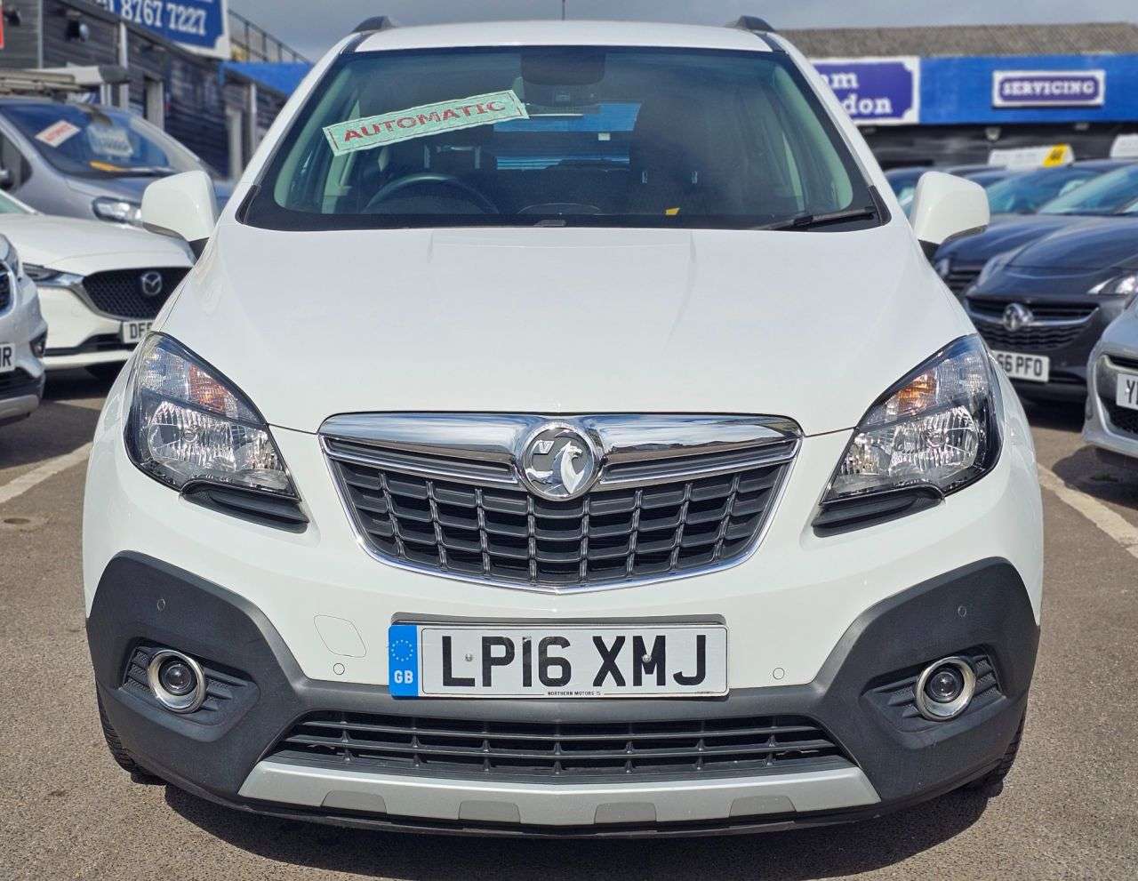 A 2016 VAUXHALL MOKKA AUTOMATIC 1.4i Turbo Exclusiv SUV 5dr Petrol Auto 2WD Euro 6 (140 ps) FRONT A 2016 VAUXHALL MOKKA AUTOMATIC 1.4i Turbo Exclusiv SUV 5dr Petrol Auto 2WD Euro 6 (140 ps) FRONT