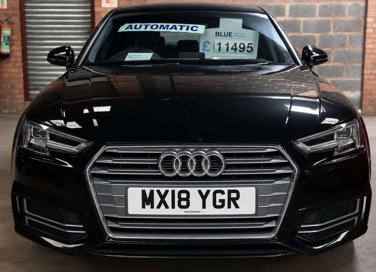 A 2018 AUDI A4 1.4 TFSI S line AUTOMATIC Saloon 4dr Petrol S Tronic Euro 6 (s/s) (150 ps) A 2018 AUDI A4 1.4 TFSI S line AUTOMATIC Saloon 4dr Petrol S Tronic Euro 6 (s/s) (150 ps)