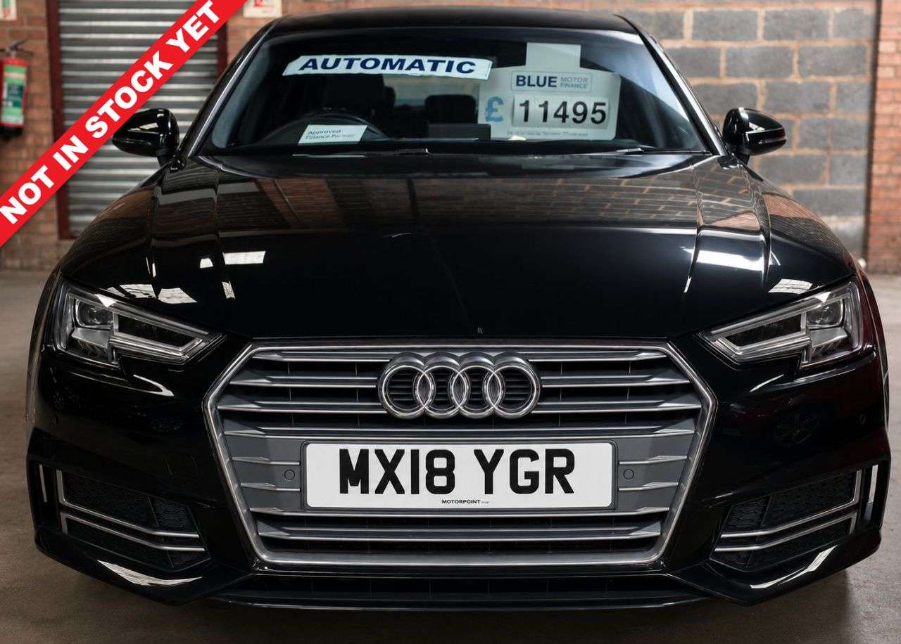 A 2018 AUDI A4 1.4 TFSI S line AUTOMATIC Saloon 4dr Petrol S Tronic Euro 6 (s/s) (150 ps) A 2018 AUDI A4 1.4 TFSI S line AUTOMATIC Saloon 4dr Petrol S Tronic Euro 6 (s/s) (150 ps)