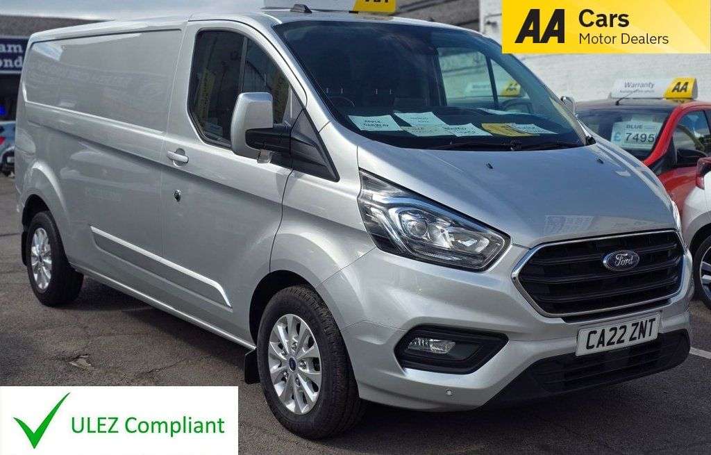 A 2022 FORD TRANSIT CUSTOM 2.0 300 EcoBlue Limited Panel Van 5dr Diesel Manual L2 H1 Euro 6 (s/s) (130 A 2022 FORD TRANSIT CUSTOM 2.0 300 EcoBlue Limited Panel Van 5dr Diesel Manual L2 H1 Euro 6 (s/s) (130