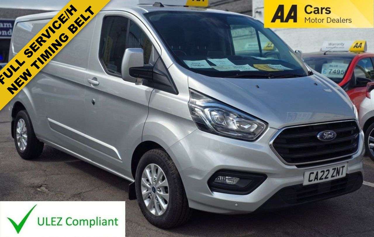 A 2022 FORD TRANSIT CUSTOM 2.0 300 EcoBlue Limited Panel Van 5dr Diesel Manual L2 H1 Euro 6 (s/s) (130 A 2022 FORD TRANSIT CUSTOM 2.0 300 EcoBlue Limited Panel Van 5dr Diesel Manual L2 H1 Euro 6 (s/s) (130