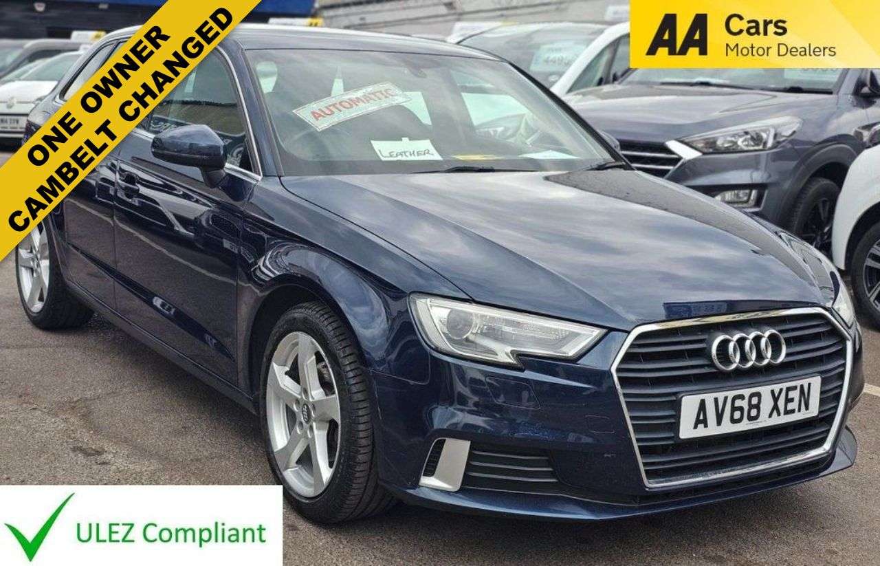 A 2018 AUDI A3 AUTOMATIC 1.5 TFSI CoD 35 Sport Sportback 5dr Petrol S Tronic Euro 6 (s/s) A 2018 AUDI A3 AUTOMATIC 1.5 TFSI CoD 35 Sport Sportback 5dr Petrol S Tronic Euro 6 (s/s)