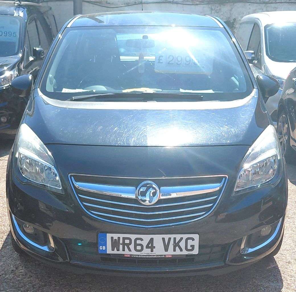A 2014 VAUXHALL MERIVA 1.4i Tech Line MPV 5dr Petrol Manual Euro 6 (100 ps) FRONT AND REAR PARKING A 2014 VAUXHALL MERIVA 1.4i Tech Line MPV 5dr Petrol Manual Euro 6 (100 ps) FRONT AND REAR PARKING