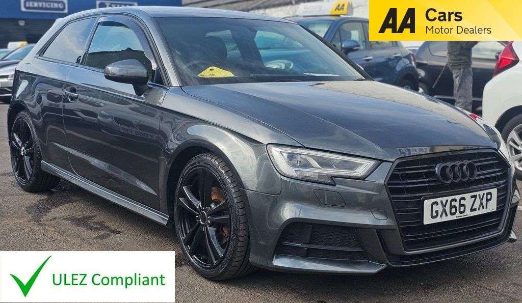 A 2016 AUDI A3 1.4 TFSI CoD S line Hatchback 3dr Petrol Manual Euro 6 (s/s) (150 ps) AIR/C A 2016 AUDI A3 1.4 TFSI CoD S line Hatchback 3dr Petrol Manual Euro 6 (s/s) (150 ps) AIR/C