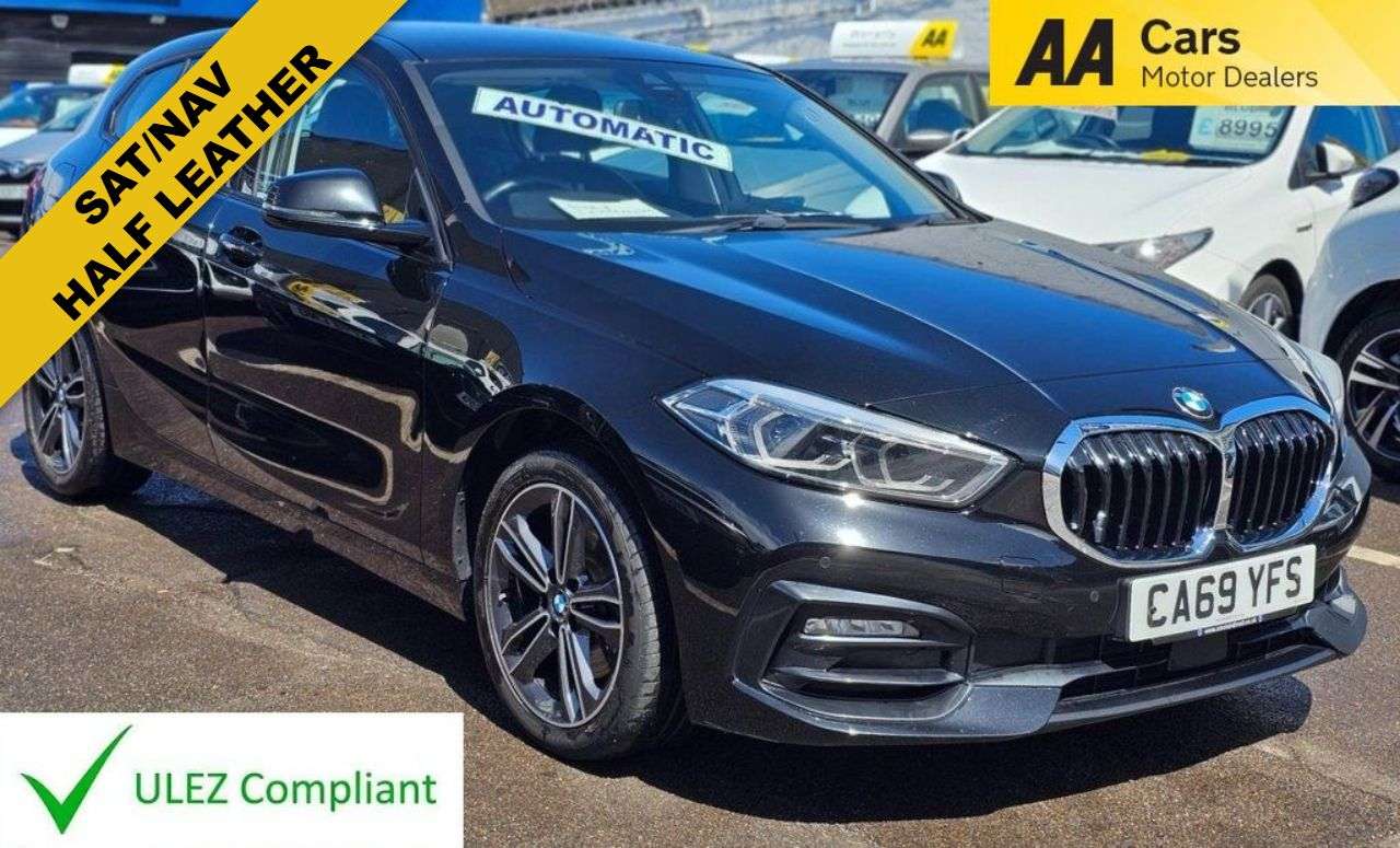 A 2020 BMW 1 SERIES AUTOMATIC 1.5 118i Sport Hatchback 5dr Petrol DCT Euro 6 (s/s) (140 ps) SER A 2020 BMW 1 SERIES AUTOMATIC 1.5 118i Sport Hatchback 5dr Petrol DCT Euro 6 (s/s) (140 ps) SER
