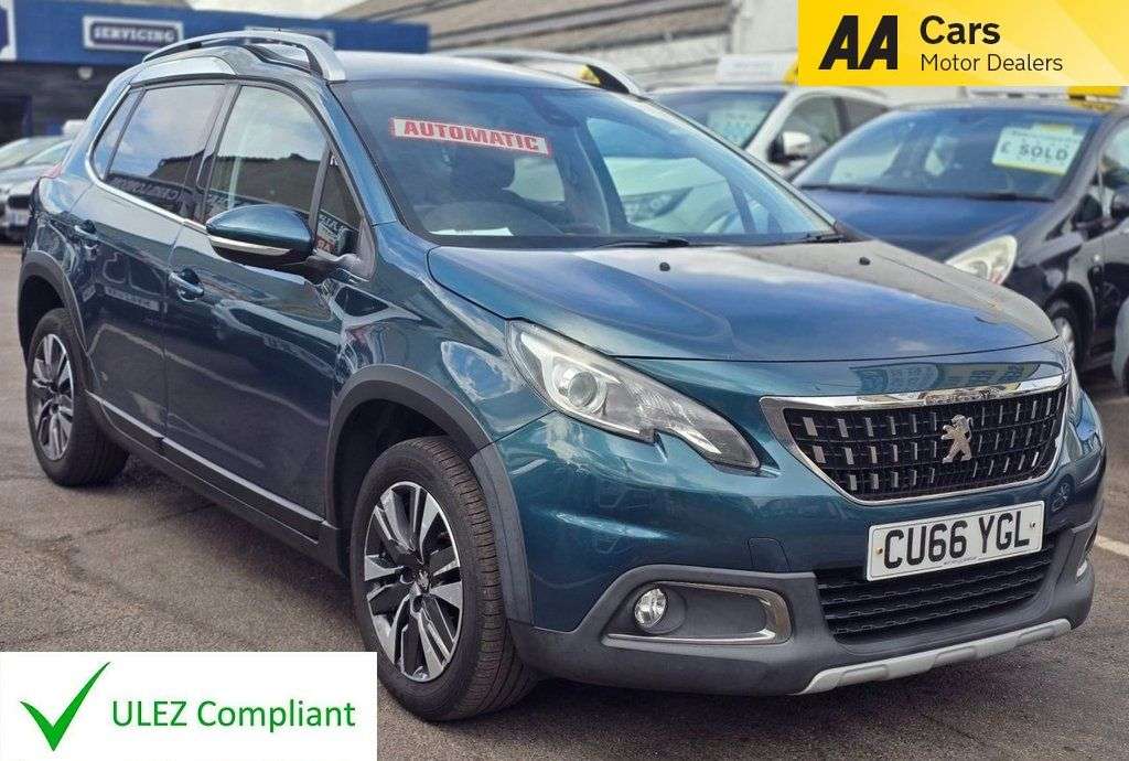 A 2016 PEUGEOT 2008 AUTOMATIC 1.2 PureTech Allure SUV 5dr Petrol ETG Euro 6 (s/s) (82 ps) HALF A 2016 PEUGEOT 2008 AUTOMATIC 1.2 PureTech Allure SUV 5dr Petrol ETG Euro 6 (s/s) (82 ps) HALF