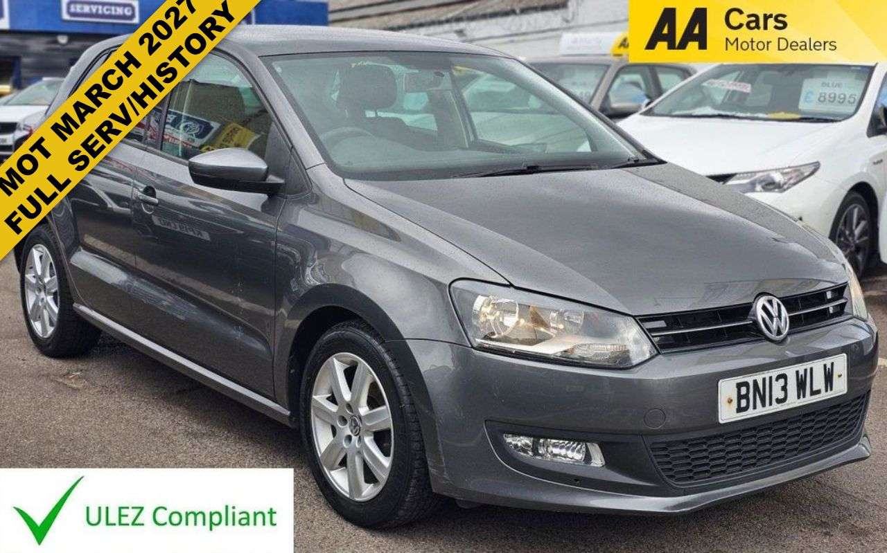 A 2013 VOLKSWAGEN POLO 1.2 Match Hatchback 5dr Petrol Manual Euro 5 (60 ps) FULL SERVICE HISTORY,M A 2013 VOLKSWAGEN POLO 1.2 Match Hatchback 5dr Petrol Manual Euro 5 (60 ps) FULL SERVICE HISTORY,M