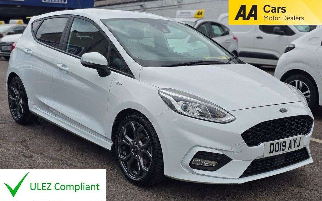 A 2019 FORD FIESTA 1.0T EcoBoost GPF ST-Line Hatchback 5dr Petrol Manual Euro 6 (s/s) (125 ps) A 2019 FORD FIESTA 1.0T EcoBoost GPF ST-Line Hatchback 5dr Petrol Manual Euro 6 (s/s) (125 ps)