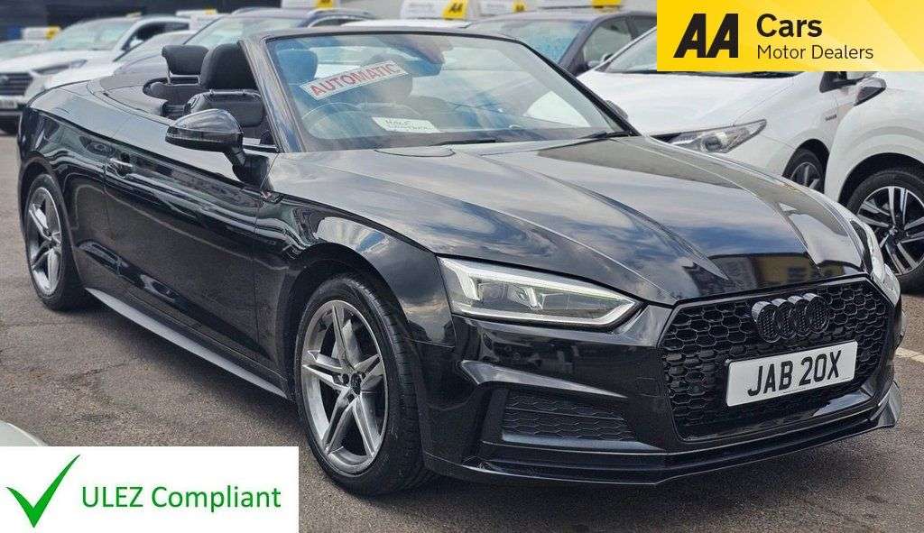 A 2017 AUDI A5 CABRIOLET AUTOMATIC 2.0 TFSI S line Convertible 2dr Petrol S Tronic quattro Euro 6 (s A 2017 AUDI A5 CABRIOLET AUTOMATIC 2.0 TFSI S line Convertible 2dr Petrol S Tronic quattro Euro 6 (s