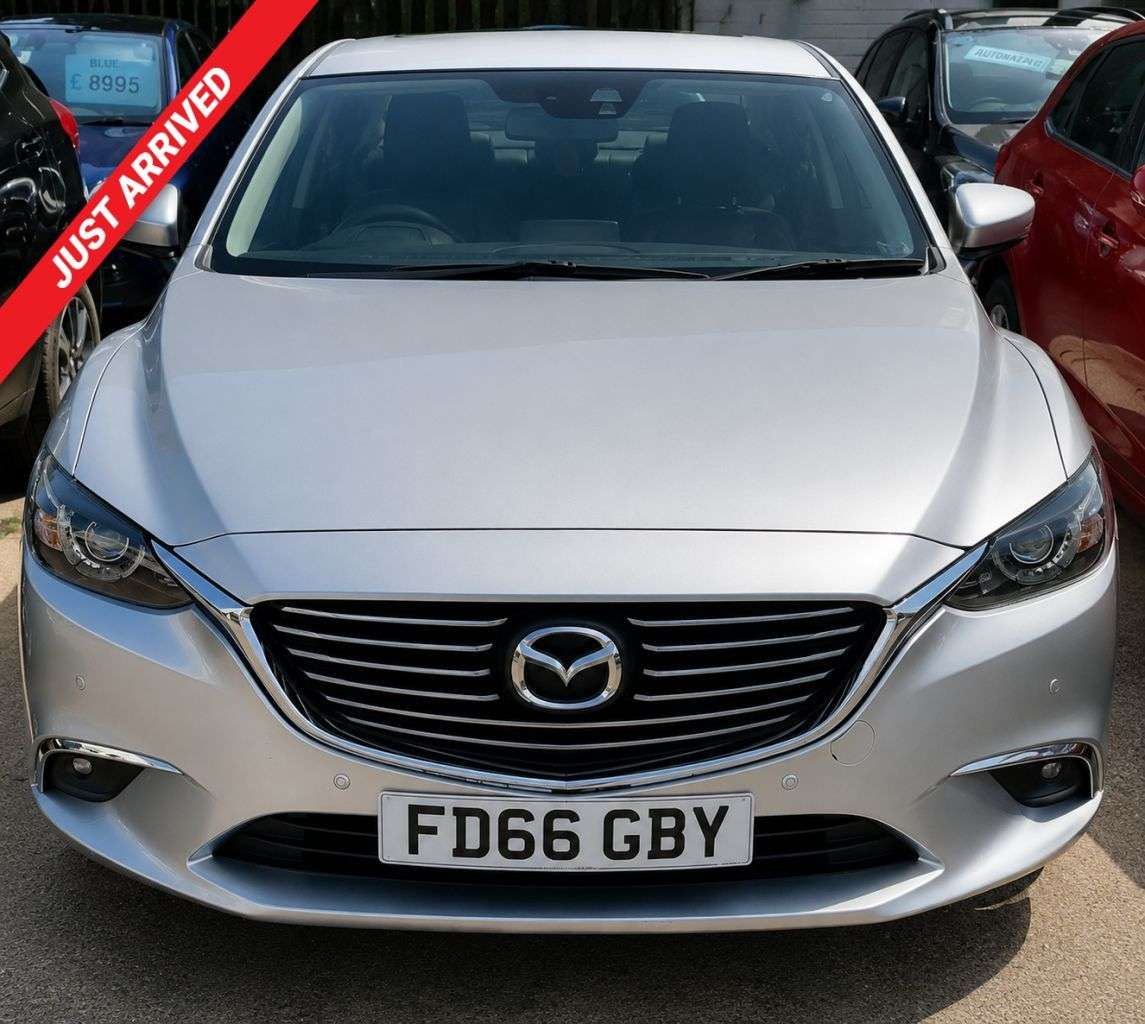 A 2016 MAZDA MAZDA6 2.0 SKYACTIV-G Sport Nav Saloon 4dr Petrol Manual Euro 6 (s/s) (165 ps) HAL A 2016 MAZDA MAZDA6 2.0 SKYACTIV-G Sport Nav Saloon 4dr Petrol Manual Euro 6 (s/s) (165 ps) HAL