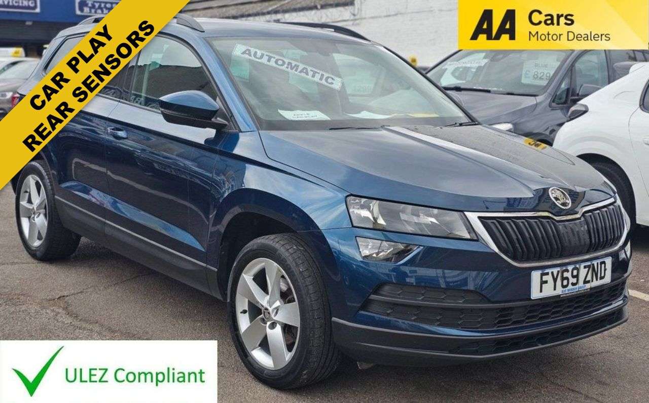 A 2019 SKODA KAROQ AUTOMATIC 1.5 TSI ACT SE SUV 5dr Petrol DSG Euro 6 (s/s) (150 ps) APPLE CAR A 2019 SKODA KAROQ AUTOMATIC 1.5 TSI ACT SE SUV 5dr Petrol DSG Euro 6 (s/s) (150 ps) APPLE CAR