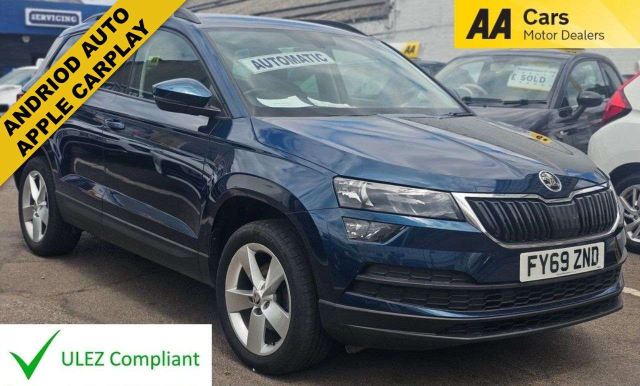A 2019 SKODA KAROQ AUTOMATIC 1.5 TSI ACT SE SUV 5dr Petrol DSG Euro 6 (s/s) (150 ps) APPLE CAR A 2019 SKODA KAROQ AUTOMATIC 1.5 TSI ACT SE SUV 5dr Petrol DSG Euro 6 (s/s) (150 ps) APPLE CAR