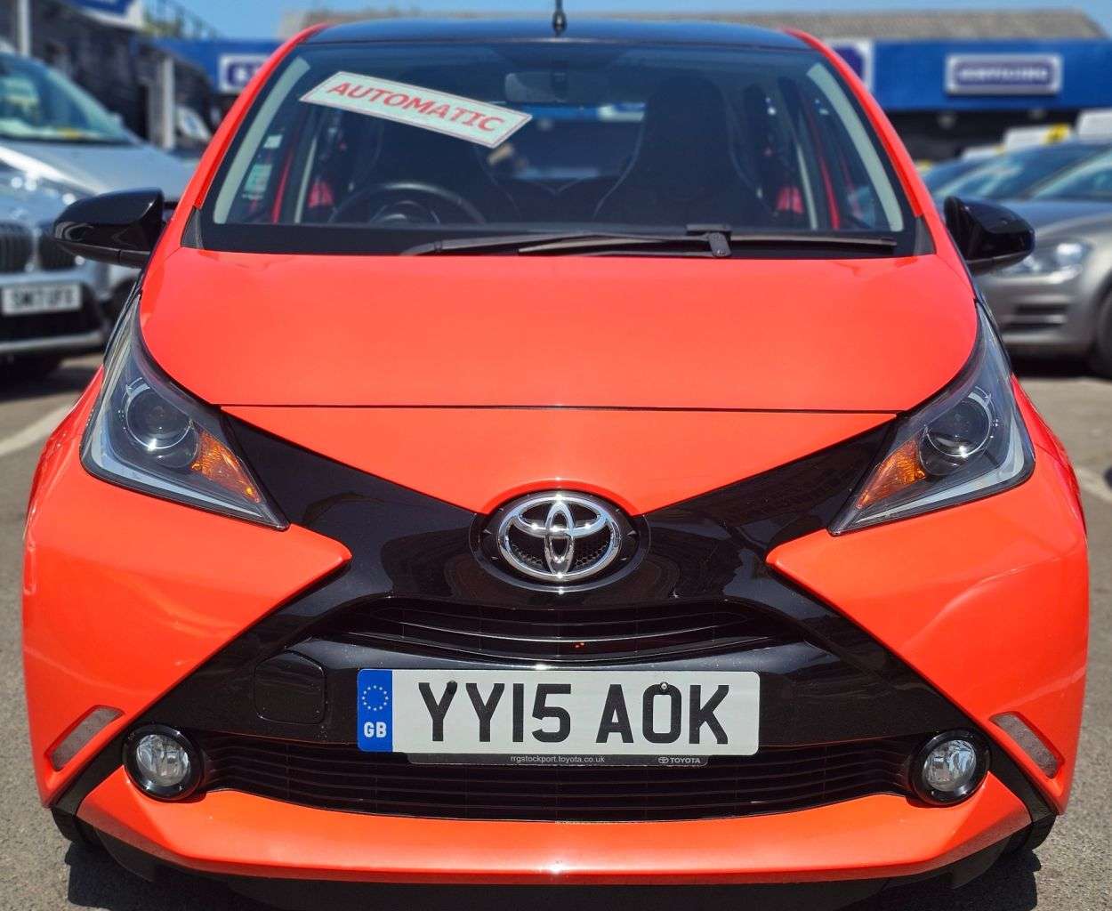 A 2015 TOYOTA AYGO AUTOMATIC 1.0 VVT-i x-cite Hatchback 5dr Petrol x-shift Euro 5 Euro 5 (68 p A 2015 TOYOTA AYGO AUTOMATIC 1.0 VVT-i x-cite Hatchback 5dr Petrol x-shift Euro 5 Euro 5 (68 p
