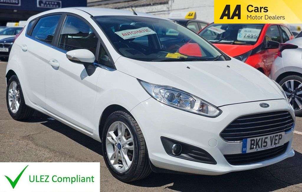 A 2015 FORD FIESTA AUTOMATIC 1.6 Zetec Hatchback 5dr Petrol Powershift Euro 6 (105 ps) VERY GO A 2015 FORD FIESTA AUTOMATIC 1.6 Zetec Hatchback 5dr Petrol Powershift Euro 6 (105 ps) VERY GO
