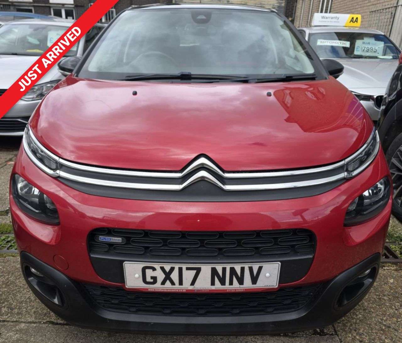 A 2017 CITROEN C3 AUTOMATIC 1.2 PureTech Flair Hatchback 5dr Petrol EAT6 Euro 6 (s/s) (110 ps A 2017 CITROEN C3 AUTOMATIC 1.2 PureTech Flair Hatchback 5dr Petrol EAT6 Euro 6 (s/s) (110 ps