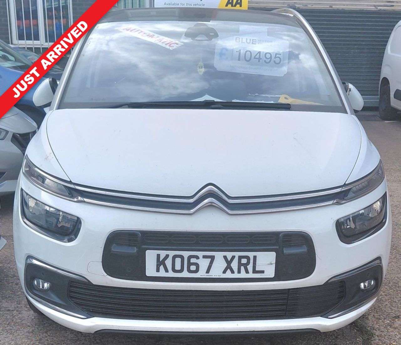 A 2018 CITROEN GRAND C4 PICASSO 1.2 AUTOMATIC PureTech Feel MPV 5dr Petrol EAT6 Euro 6 (s/s) (130 ps) MOT 3 A 2018 CITROEN GRAND C4 PICASSO 1.2 AUTOMATIC PureTech Feel MPV 5dr Petrol EAT6 Euro 6 (s/s) (130 ps) MOT 3
