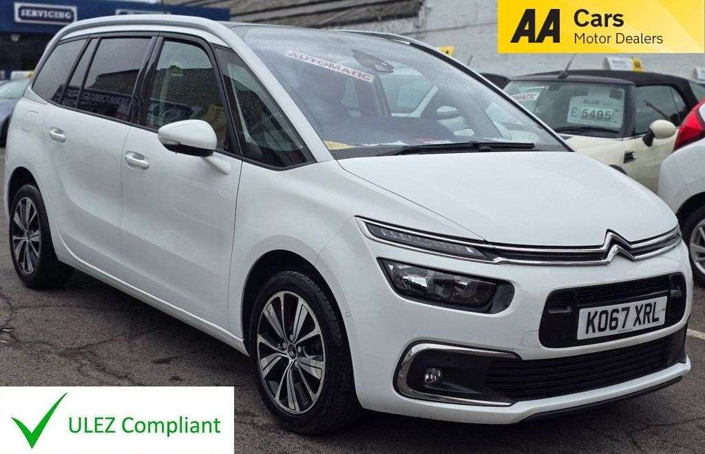 A 2018 CITROEN GRAND C4 PICASSO 1.2 AUTOMATIC PureTech Feel MPV 5dr Petrol EAT6 Euro 6 (s/s) (130 ps) MOT 3 A 2018 CITROEN GRAND C4 PICASSO 1.2 AUTOMATIC PureTech Feel MPV 5dr Petrol EAT6 Euro 6 (s/s) (130 ps) MOT 3
