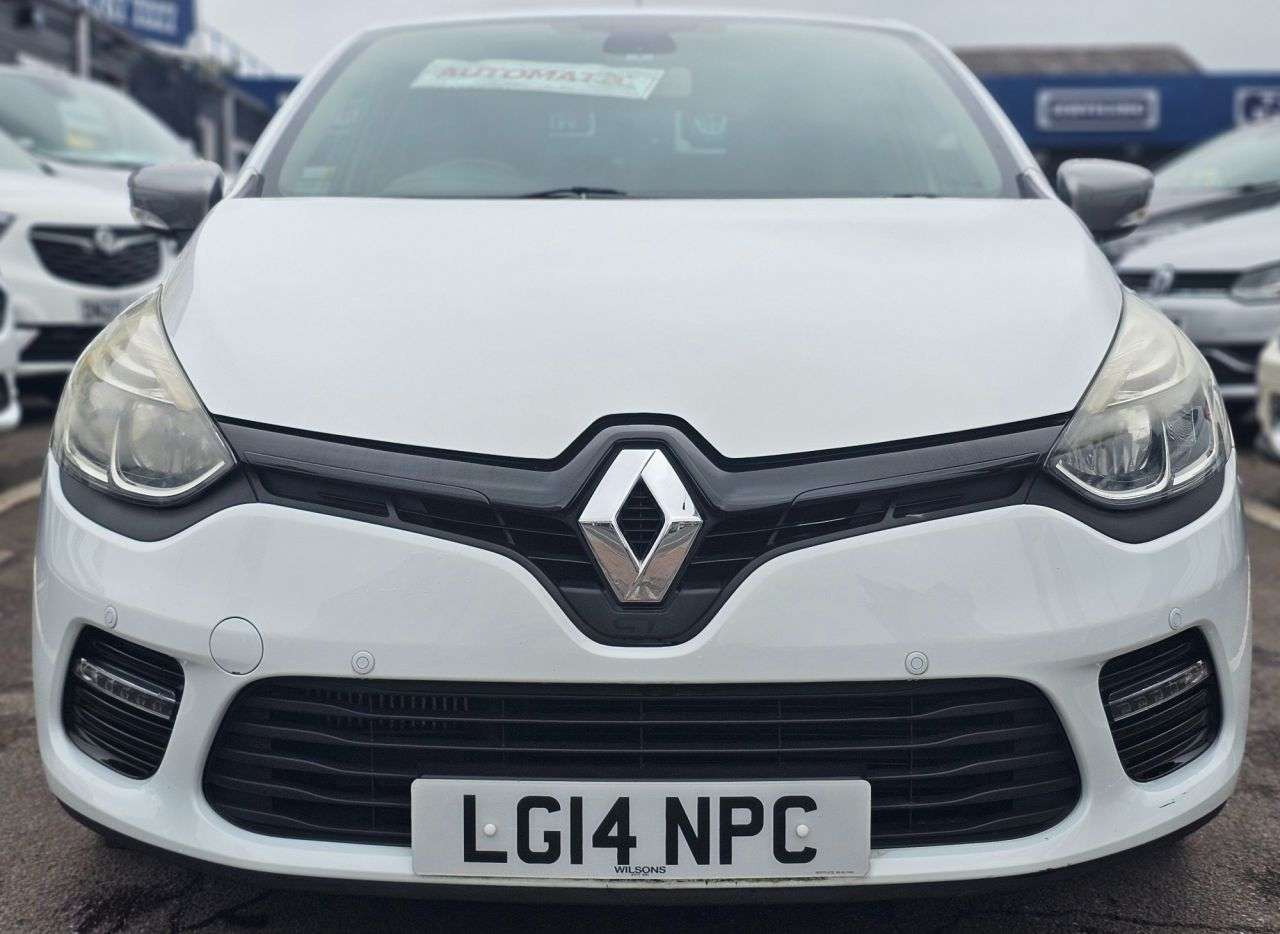 A 2014 RENAULT CLIO 1.2 TCe GT Line Hatchback 5dr Petrol EDC Euro 5 (120 ps) MOT,LOW MILEAGE,BL A 2014 RENAULT CLIO 1.2 TCe GT Line Hatchback 5dr Petrol EDC Euro 5 (120 ps) MOT,LOW MILEAGE,BL