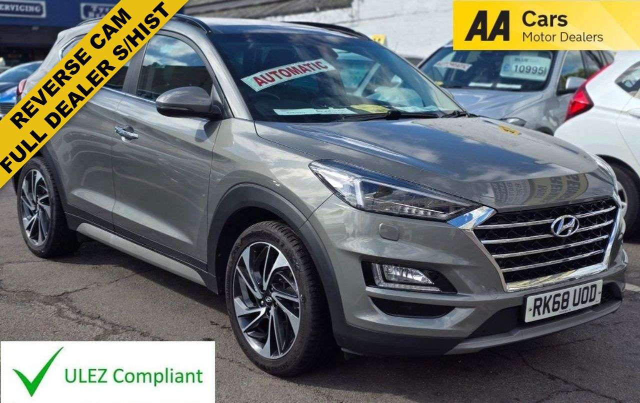 A 2018 HYUNDAI TUCSON AUTOMATIC 1.6 T-GDi Premium SE SUV 5dr Petrol DCT Euro 6 (s/s) (177 ps) CAR A 2018 HYUNDAI TUCSON AUTOMATIC 1.6 T-GDi Premium SE SUV 5dr Petrol DCT Euro 6 (s/s) (177 ps) CAR