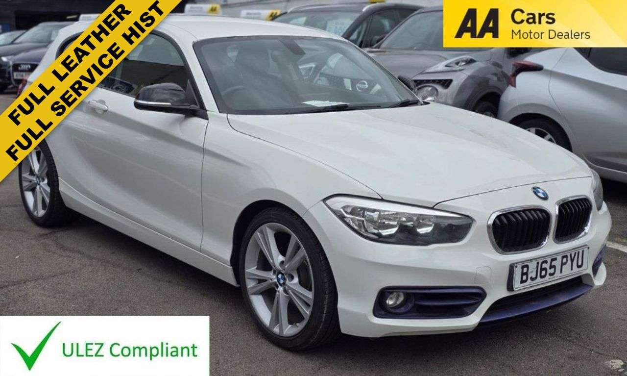 A 2015 BMW 1 SERIES 1.6 120i Sport Hatchback 3dr Petrol Auto Euro 6 (s/s) (177 ps) FULL SERVICE A 2015 BMW 1 SERIES 1.6 120i Sport Hatchback 3dr Petrol Auto Euro 6 (s/s) (177 ps) FULL SERVICE