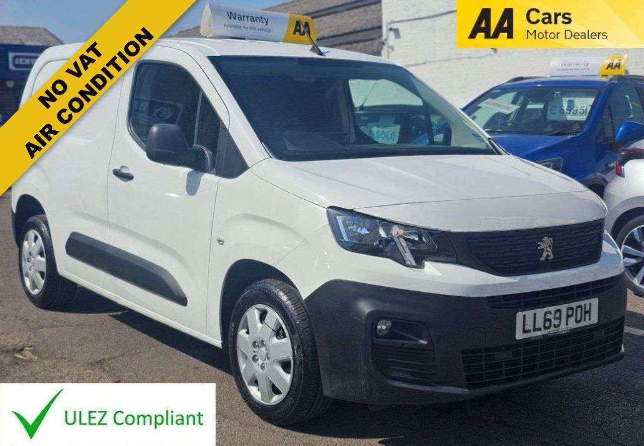A 2019 PEUGEOT PARTNER 1.5 BlueHDi 1000 Professional Standard Panel Van 5dr Diesel Manual SWB Euro A 2019 PEUGEOT PARTNER 1.5 BlueHDi 1000 Professional Standard Panel Van 5dr Diesel Manual SWB Euro