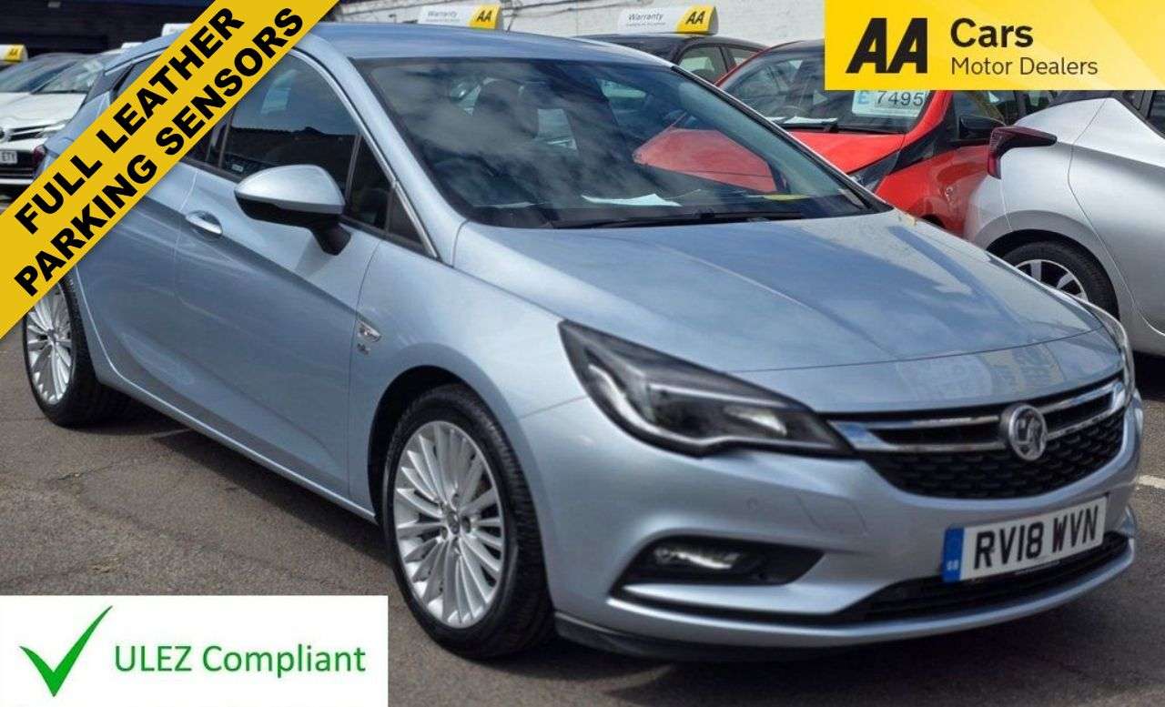 A 2018 VAUXHALL ASTRA 1.4i Turbo Elite Nav Hatchback 5dr Petrol Manual Euro 6 (150 ps) MOT 16.02. A 2018 VAUXHALL ASTRA 1.4i Turbo Elite Nav Hatchback 5dr Petrol Manual Euro 6 (150 ps) MOT 16.02.