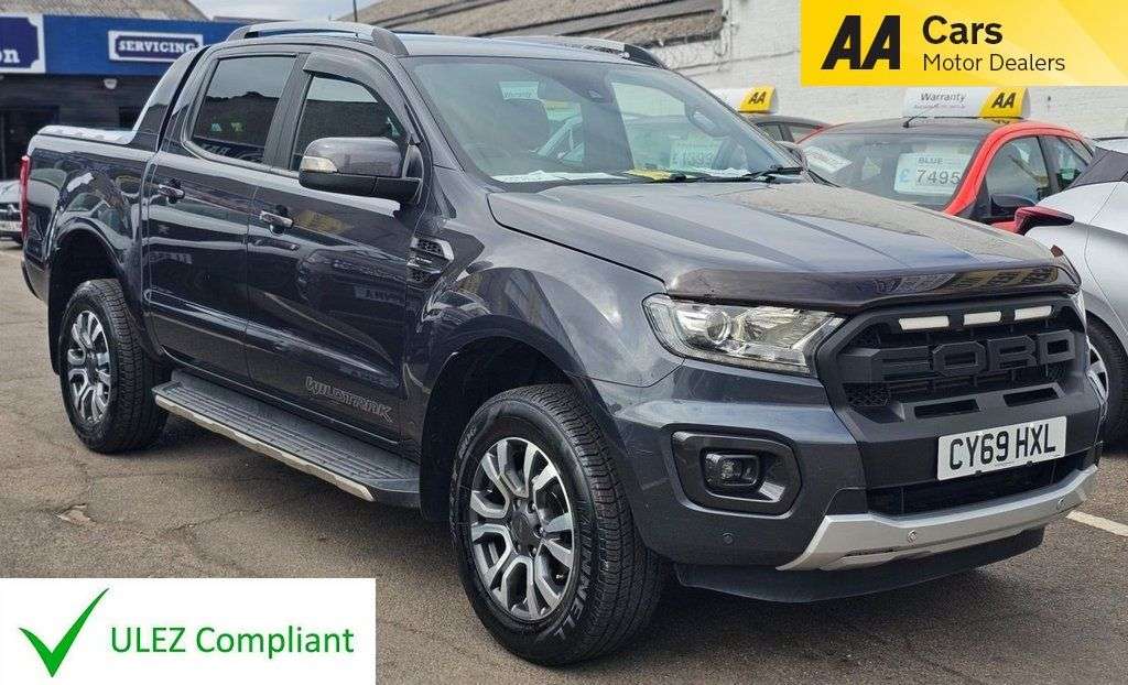 A 2020 FORD RANGER AUTOMATIC 2.0 EcoBlue Wildtrak Pickup Double Cab 4dr Diesel Auto 4WD Euro 6 A 2020 FORD RANGER AUTOMATIC 2.0 EcoBlue Wildtrak Pickup Double Cab 4dr Diesel Auto 4WD Euro 6