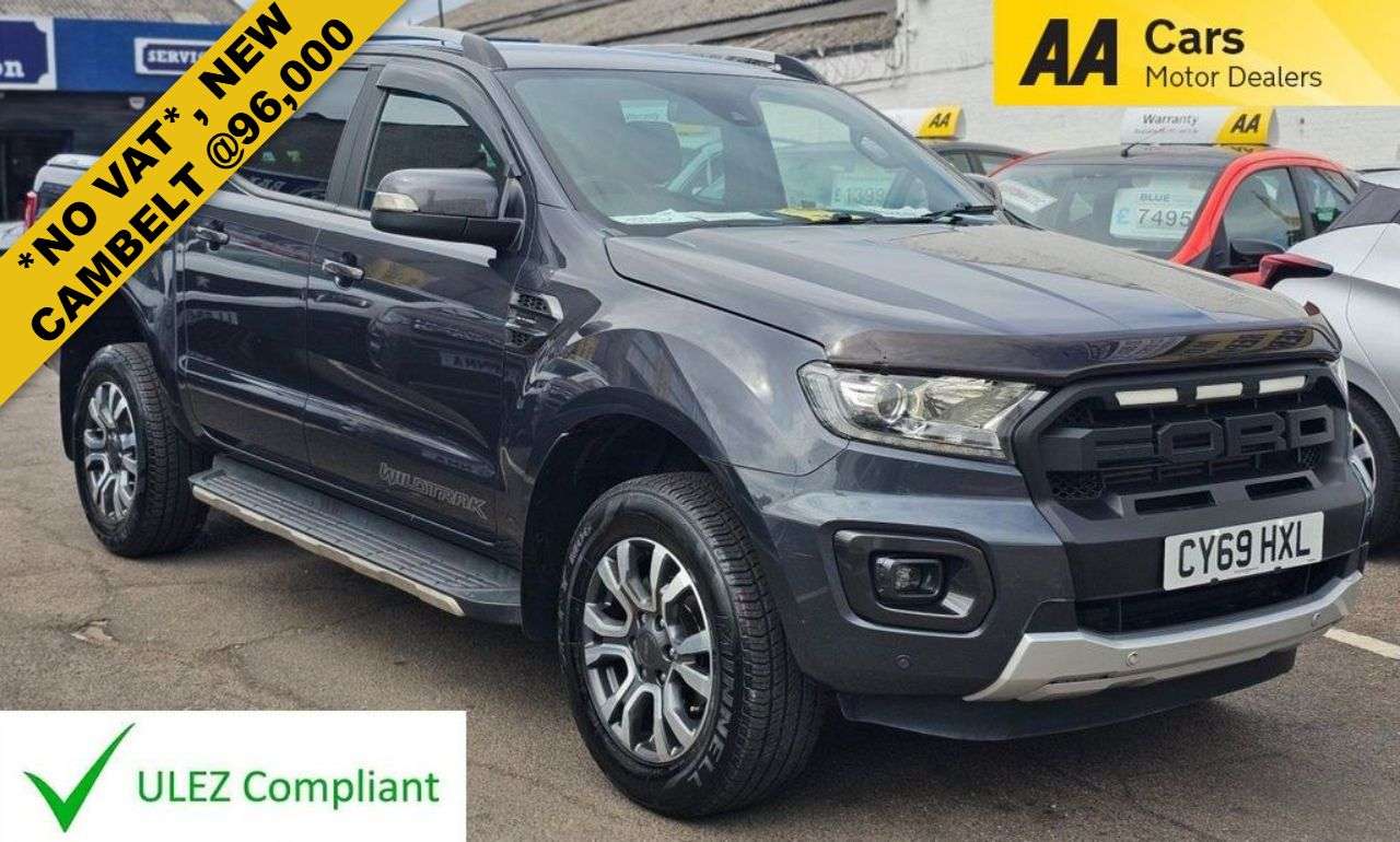 A 2020 FORD RANGER AUTOMATIC 2.0 EcoBlue Wildtrak Pickup Double Cab 4dr Diesel Auto 4WD Euro 6 A 2020 FORD RANGER AUTOMATIC 2.0 EcoBlue Wildtrak Pickup Double Cab 4dr Diesel Auto 4WD Euro 6