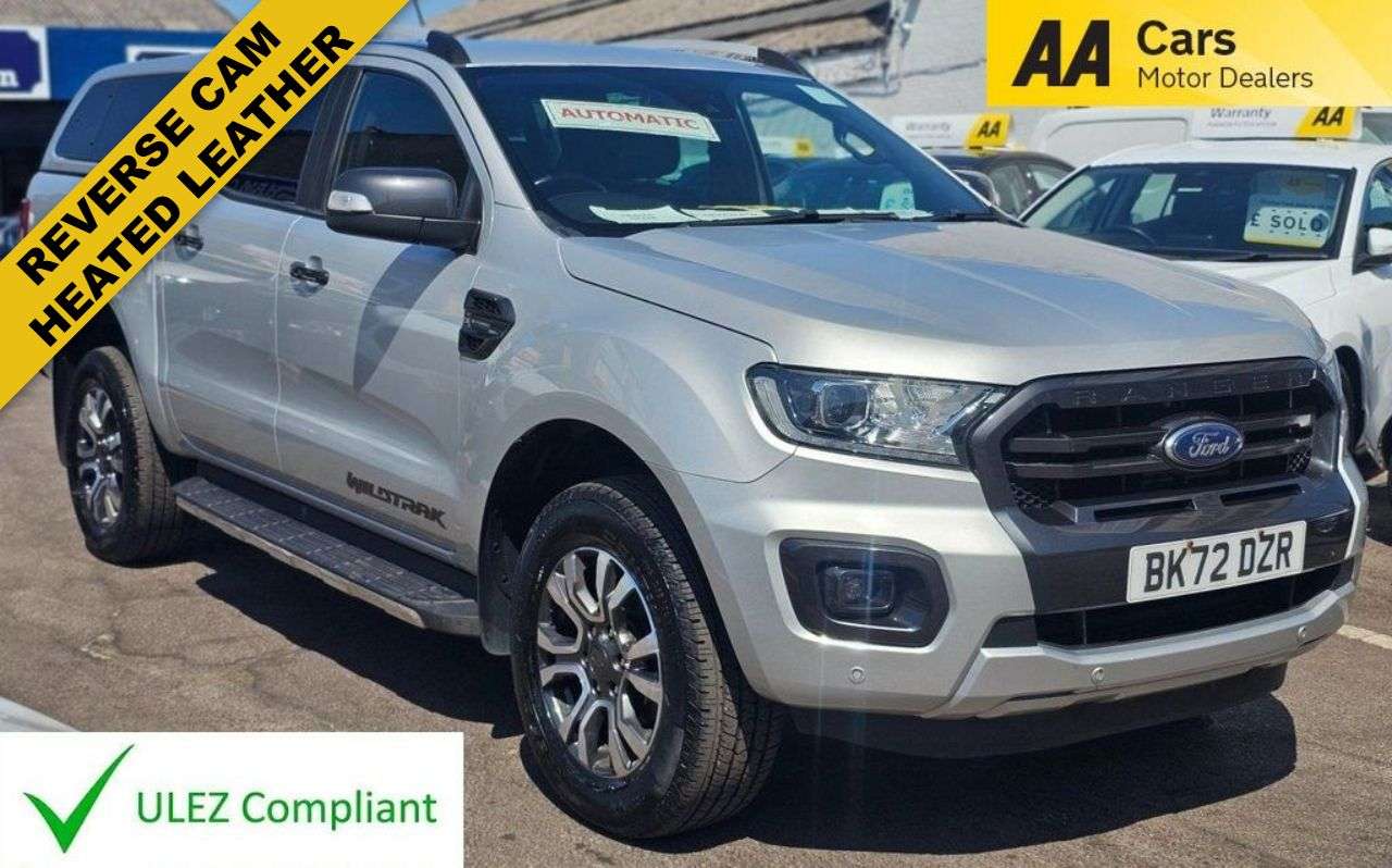 A 2022 FORD RANGER AUTOMATIC 2.0 EcoBlue Wildtrak Pickup Double Cab 4dr Diesel Auto 4WD Euro 6 A 2022 FORD RANGER AUTOMATIC 2.0 EcoBlue Wildtrak Pickup Double Cab 4dr Diesel Auto 4WD Euro 6