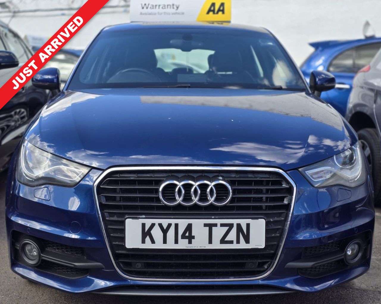 A 2014 AUDI A1 1.4 TFSI CoD S line Sportback 5dr Petrol Manual Euro 5 (s/s) (140 ps) MOT 1 A 2014 AUDI A1 1.4 TFSI CoD S line Sportback 5dr Petrol Manual Euro 5 (s/s) (140 ps) MOT 1