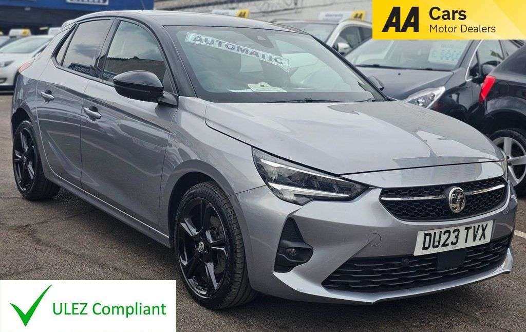 A 2023 VAUXHALL CORSA AUTOMATIC 1.2 Turbo GS Hatchback 5dr Petrol Auto Euro 6 (s/s) (130 ps) ONE A 2023 VAUXHALL CORSA AUTOMATIC 1.2 Turbo GS Hatchback 5dr Petrol Auto Euro 6 (s/s) (130 ps) ONE