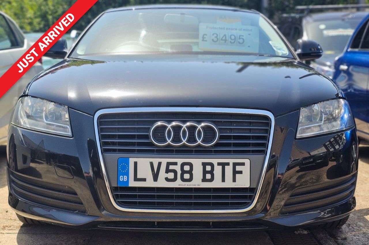 A 2008 AUDI A3 1.6 Sportback 5dr Petrol Manual (171 g/km, 101 bhp) FULL SERVICE HISTORY,MO A 2008 AUDI A3 1.6 Sportback 5dr Petrol Manual (171 g/km, 101 bhp) FULL SERVICE HISTORY,MO