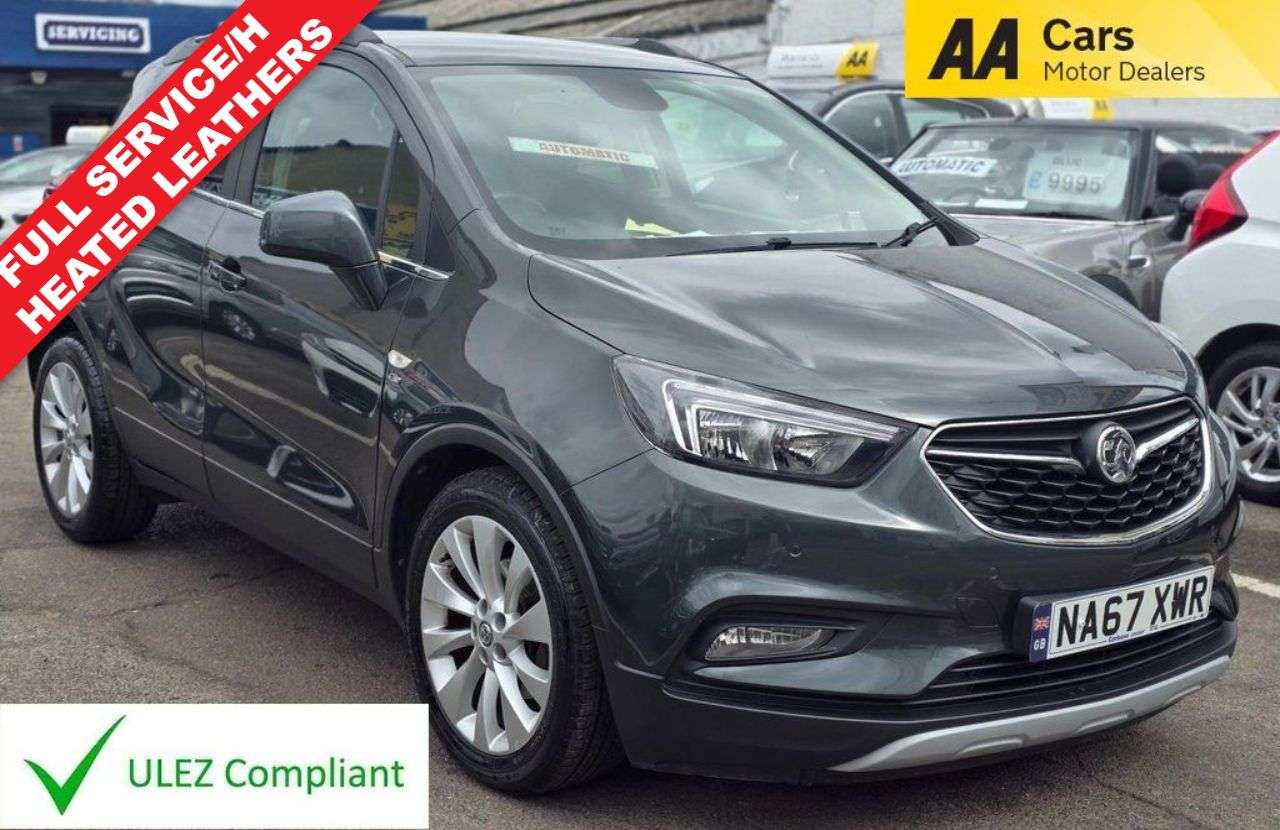 A 2018 VAUXHALL MOKKA X AUTOMATIC 1.4i Turbo Elite SUV 5dr Petrol Auto Euro 6 (140 ps) FULL LEATHER A 2018 VAUXHALL MOKKA X AUTOMATIC 1.4i Turbo Elite SUV 5dr Petrol Auto Euro 6 (140 ps) FULL LEATHER