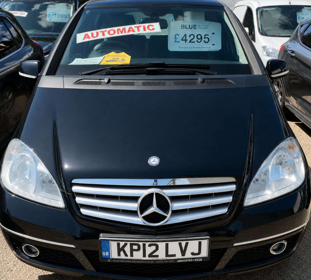 A 2012 MERCEDES-BENZ A CLASS AUTOMATIC 1.5 A160 Avantgarde SE Hatchback 5dr Petrol CVT (164 g/km, 95 bhp A 2012 MERCEDES-BENZ A CLASS AUTOMATIC 1.5 A160 Avantgarde SE Hatchback 5dr Petrol CVT (164 g/km, 95 bhp