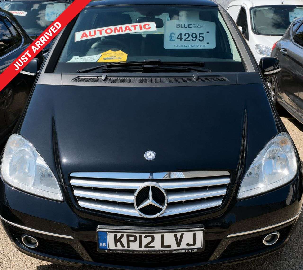 A 2012 MERCEDES-BENZ A CLASS AUTOMATIC 1.5 A160 Avantgarde SE Hatchback 5dr Petrol CVT (164 g/km, 95 bhp A 2012 MERCEDES-BENZ A CLASS AUTOMATIC 1.5 A160 Avantgarde SE Hatchback 5dr Petrol CVT (164 g/km, 95 bhp
