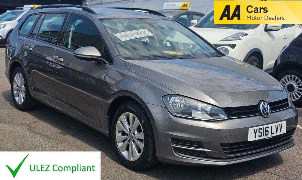 A 2016 VOLKSWAGEN GOLF AUTOMATIC 1.4 TSI BlueMotion Tech SE Estate 5dr Petrol DSG Euro 6 (s/s) (12 A 2016 VOLKSWAGEN GOLF AUTOMATIC 1.4 TSI BlueMotion Tech SE Estate 5dr Petrol DSG Euro 6 (s/s) (12