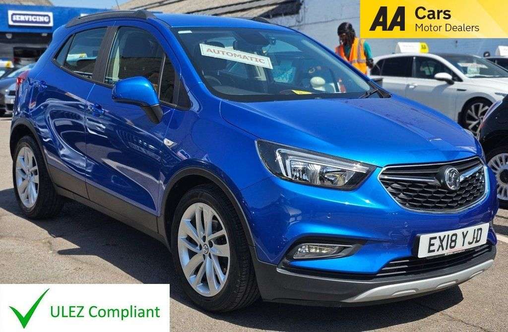 A 2018 VAUXHALL MOKKA X 1.4i automatic Turbo Active SUV 5dr Petrol Auto Euro 6 (140 ps) APPLE CAR P A 2018 VAUXHALL MOKKA X 1.4i automatic Turbo Active SUV 5dr Petrol Auto Euro 6 (140 ps) APPLE CAR P