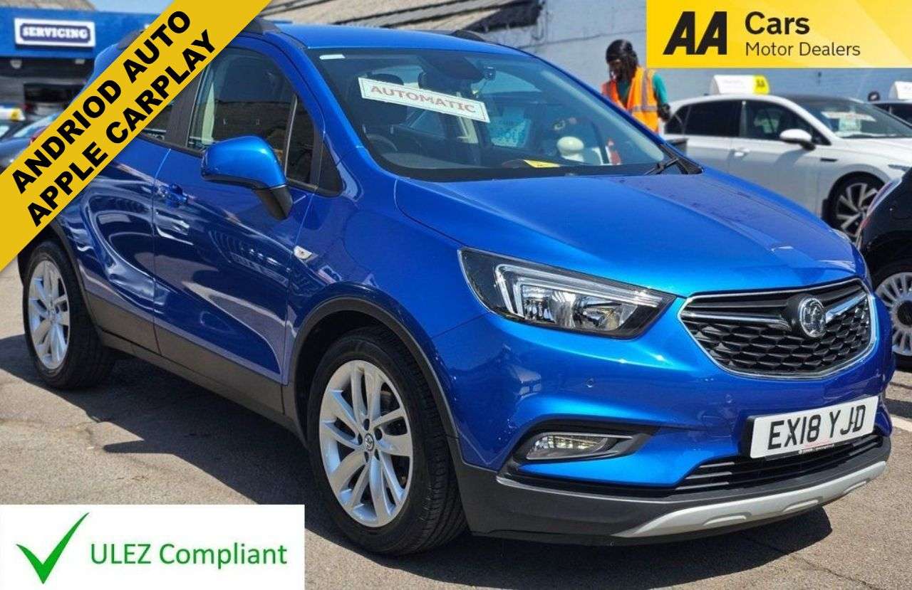 A 2018 VAUXHALL MOKKA X 1.4i automatic Turbo Active SUV 5dr Petrol Auto Euro 6 (140 ps) APPLE CAR P A 2018 VAUXHALL MOKKA X 1.4i automatic Turbo Active SUV 5dr Petrol Auto Euro 6 (140 ps) APPLE CAR P