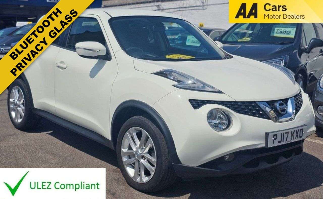 A 2017 NISSAN JUKE 1.2 DIG-T Acenta SUV 5dr Petrol Manual Euro 6 (s/s) (115 ps) CRUISE CONTROL A 2017 NISSAN JUKE 1.2 DIG-T Acenta SUV 5dr Petrol Manual Euro 6 (s/s) (115 ps) CRUISE CONTROL